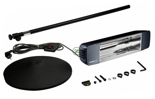 Heizstrahler Varma 306 Heizstrahler 2000 Watt mit Standfuß